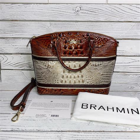 how to spot a fake brahmin bag|authentic brahmin handbags.